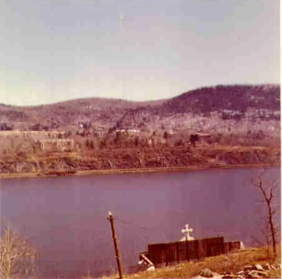 The river and Constitution Island